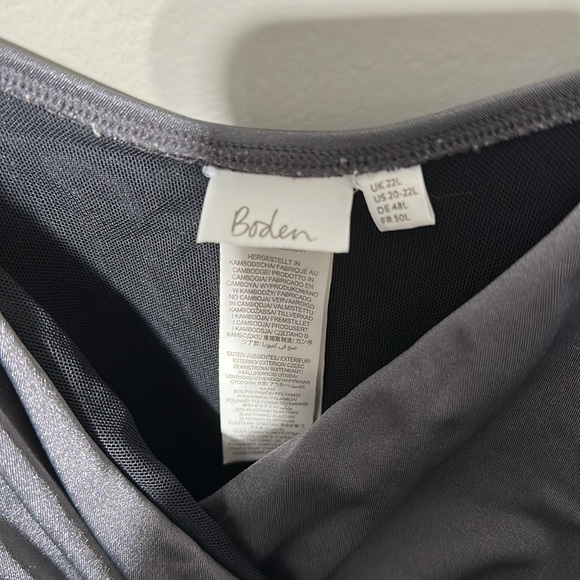 Boden Silver Talamana Swimsuit Plus Size 20 - Picture 5 of 15